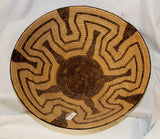 Native American Large Pima Basket Bowl, Ca 1950's #817 SOLD