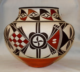 Native American, Exceptional, Acoma Olla by Barbara and Joseph Cerno, Ca 2006, #1076-Sold