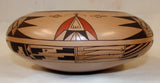 Native American, Hopi Poly Chrome Pottery Bowl, ca 1970's, #1023 Sold