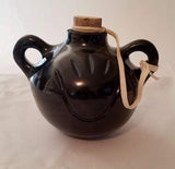 Native American, Santa Clara, Black Pottery Canteen, by Jason Ebelacker (1980-),#1191-Out of stock, Jason sold on his end.