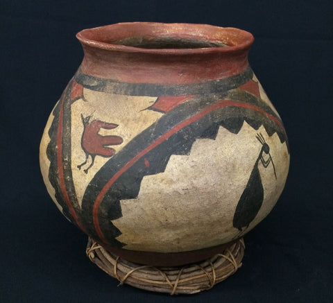 Large Pueblo Style Pottery Pot (Circa Early 1900’s), Curiosity # 6, 889 Sold