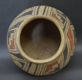 Prehistoric Pottery, Cases Grande Hand Painted Polychrome Pottery Olla, #915