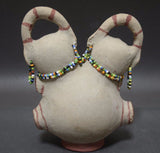 Maricopa Pottery Double Headed Effigy –Barbara Johnson, 1950's, #942