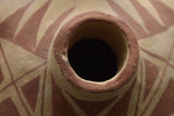 Native American, Mojave Pottery Effigy Vase, by Elmer Gates, Ca 1970's, #1033