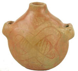 Native American Historic Maricopa Pottery Canteen, Early 1900's, #1082