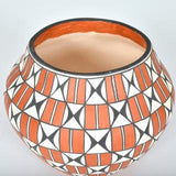 Native American, Acoma Poly Chrome Pottery Olla, Loretta Garcia (Acoma, B. 1956) #1197 Sold