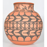 Native American Santo Domingo Pottery Olla, Thomas Tenorio #1192