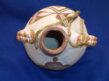 Native American, Vintage Acoma Canteen, Ca 1940, #1204