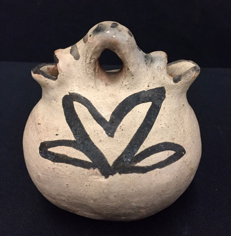 Native American Historic Cochiti Pottery Wedding Vase, Ca 1920's-1940's, #1310