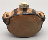 Native American, Vintage Maricopa Pottery Canteen, Ca. Early 1930's, #1338