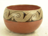 Native American Vintage Maricopa Pottery Bowl, by Vesta Bread (1912-1973), Ca 1900's, #1384 SOLD