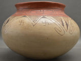 Native American, Vintage Maricopa Pottery Bowl, By Suzie Bill, Ca 1940's, #1424 SOLD