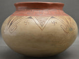 Native American, Vintage Maricopa Pottery Bowl, By Suzie Bill, Ca 1940's, #1424 SOLD