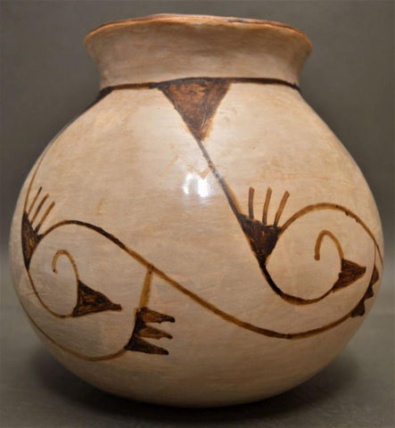 Native American, Vintage Maricopa Pottery Jar, by Kevin Stevens, Ca 1990's, #1518 SOLD