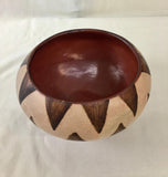 Native American, Vintage Maricopa Pottery Bowl, by Barbara Johnson, Ca 1950's, #1519a SOLD