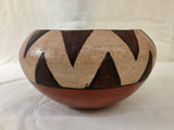 Native American, Vintage Maricopa Pottery Bowl, by Barbara Johnson, Ca 1950's, #1519a SOLD