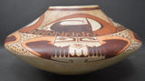 Native American, Vintage Hopi Polychrome Pottery Jar, Attributed To Mark Tahbo, Ca 1980's-90's, #1523 SOLD