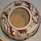 Native American Hopi Poly-chrome Pottery pot by Joy Navasie, #849 Sold