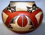 Native American, Historic Acoma, Polychrome Olla, #919