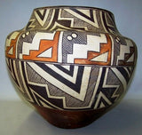 Native American, Historic Acoma Polychrome Olla, #920