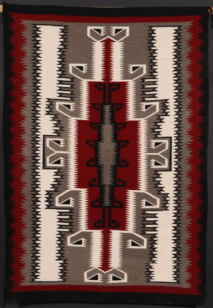 Native American Hand Made Vintage Navajo Wool Textile, by Rose Henry, Crown Point, NM, #1096 Sold