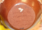 Vintage San Juan Pueblo Pottery by Tomeseta Montoya, Ca 1930's, #1280