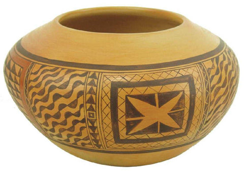 Native American Vintage Hope Pottery Bowl by Darlene Nampeyo, Ca 1980's, #1421 SOLD