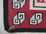 Native American, Navajo Weaving, Ganado Regional Design, Ca, 1980's #1072 Sold