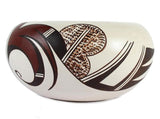 Native American, Vintage Hopi Poly Chrome Pottery Bowl, by Marianne Navasie Jim, 1980's, #1331