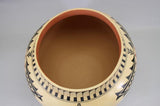 Native American, Jemez Poly Chrome Pottery Olla, by Phyllis M. Tosa, #1179