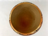 Native American vintage Hopi Poly Chrome Pottery Bowl by Mae Mutz, Ca. 1940's, #1297 SOLD