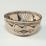 Native American, Historic Tesuque Pottery Bowl, Ca. 1930's-40's, # 1453 SOLD