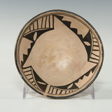 Native American, Historic Tesuque Pottery Bowl, Ca. 1930's-40's, # 1453 SOLD