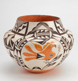 Native American, Vintage Acoma Poly Chrome Pottery Olla, by Marie Z Chino,CA 1950's, #1461 SOLD