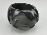 Native American, Santa Clara Pottery Bowl, By Frances Salazar (1936-2002), Ca 1970's, #1296