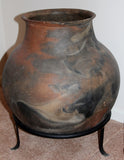 Native American Extremely Large Pottery Storage Olla, Ca 1960's, #808