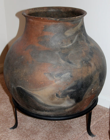 Native American Extremely Large Pottery Storage Olla, Ca 1960's, #808