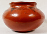 Native American Pottery, Historic Maricopa Pottery Bowl, Ca 1930's, #819 c Sold