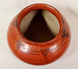 Native American Pottery, Historic Maricopa Pottery Bowl, Ca 1930's, #819 c Sold