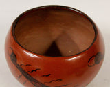 Copy of Copy of Native American, Maricopa Pottery Vase By T Bread, Ca 1970's, #1027 b, Sold