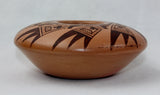 Native American, Vintage Hopi Pottery Bowl, by Claudina Lomakema, Ca 1970's, #1206