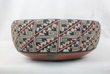 A Beautifully Designed Pottery Bowl, Ca 1970's, #1253, Curiosity #6 Deactiveated