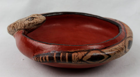 Vintage Maricopa Snake Pottery by M.C. Sunn, Ca 1940's, #1277-Sold