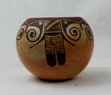 Native American Vintage Hopi Pottery Bowl, by Finkle Sahmie Nampeyo, Ca 1070. #1318 c