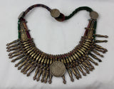 Primitive Rana Tharu, Tribal Spike Collar Kanthshri Necklace Nepal #1407-Sold