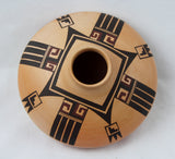 Native American, Vintage Hopi Poly Chrome Pottery Jar, by Fawn Garcia Navasie, Ca 1980's, #1410 Sold