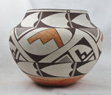 Native American, Vintage Acoma Poly Chrome Pottery Olla, Ca. 1975, By Cindy Dewahe, #1465 SOLD