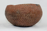 Native American, Prehistoric, Anasazi Corrugated Redware Bowl, CA 1000-1600 AD, #1498 SOLD