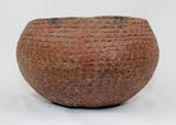 Native American, Prehistoric, Anasazi Corrugated Redware Bowl, CA 1000-1600 AD, #1498 SOLD