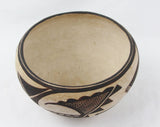 Native American, Vintage Acoma Pottery Bowl, by Marie Z Chino, CA 1950's, #1516 SOLD